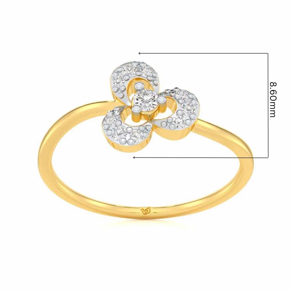 Time Treasure Silver Ring - Yellow Gold - Image 5