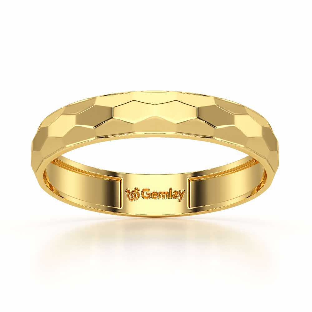 Seraphina Silver Ring - Yellow Gold - Image 2