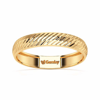 Lena Silver Ring - Yellow Gold - Image 2