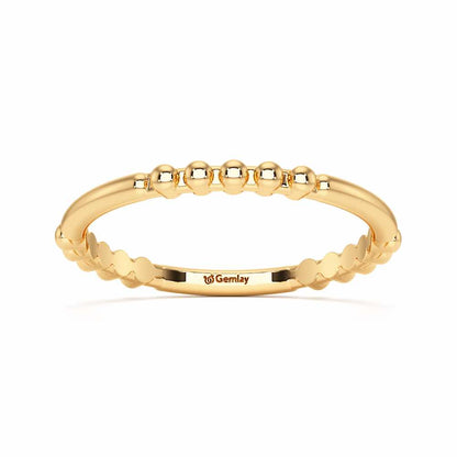Vera Silver Ring - Yellow Gold - Image 2