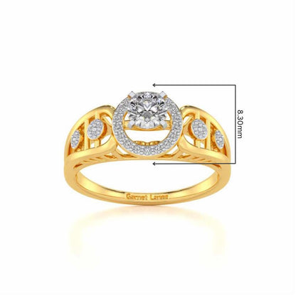 Kritsh Solitaire Ring - Yellow Gold - Image 5