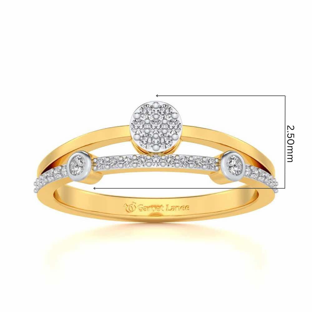 Collective Silver Ring - Yellow Gold - Image 5