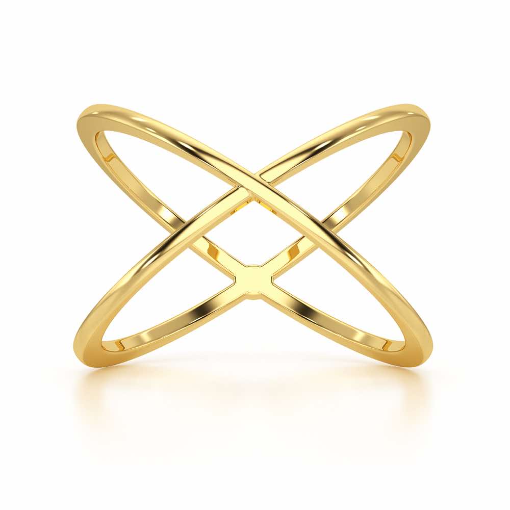 Lush Loops Women Ring - Yellow Gold - Image 2