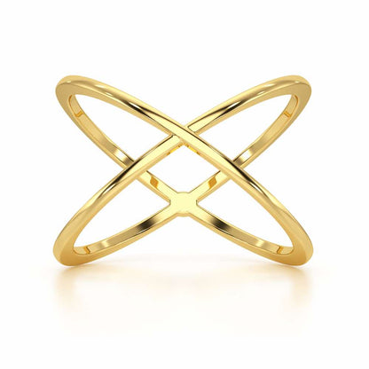 Lush Loops Women Ring - Yellow Gold - Image 2