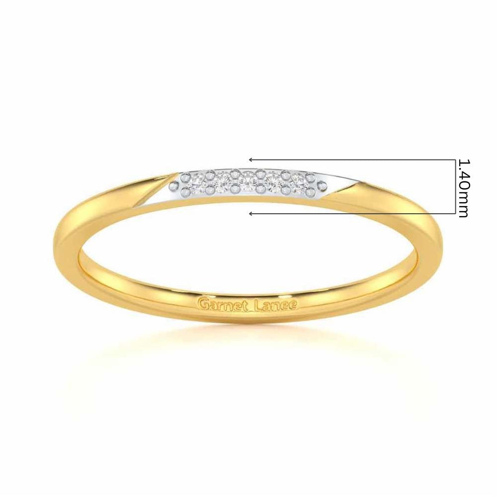 Enigmatic Luster Silver Ring - Yellow Gold - Image 5