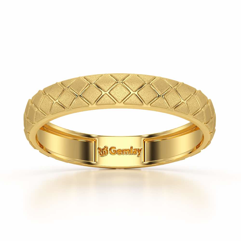 Marie Silver Ring - Yellow Gold - Image 2