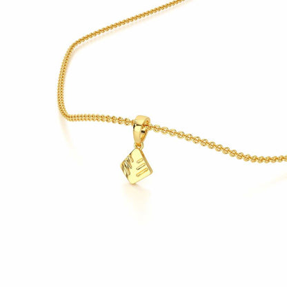 Silk Shine Gold Pendant - Yellow Gold - Image 2