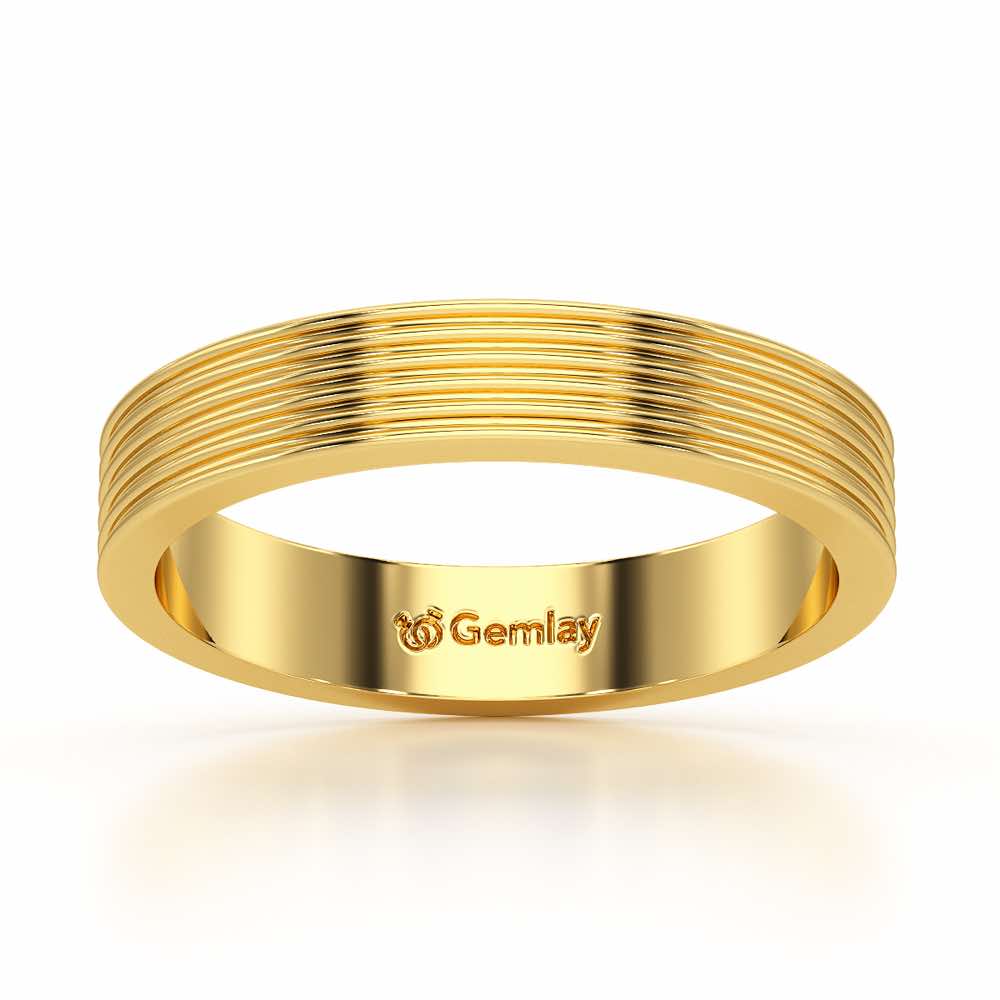 Felicity Silver Ring - Yellow Gold - Image 2
