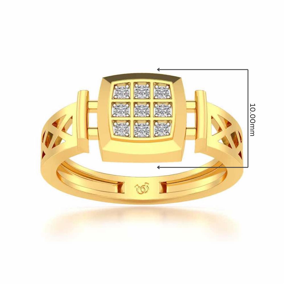 Beguiled Ring For Men - Yellow Gold - Image 5