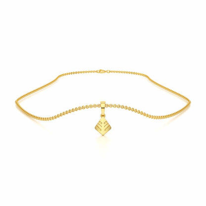 Silk Shine Gold Pendant - Yellow Gold - Image 3