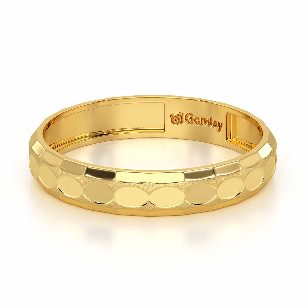 Talia Silver Ring - Yellow Gold - Image 3