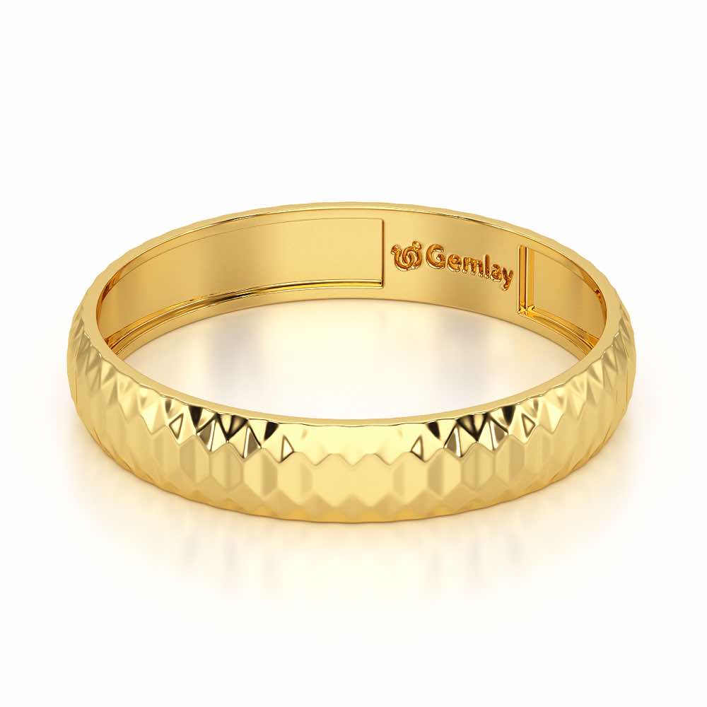 Ophelia Silver Ring - Yellow Gold - Image 3