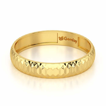 Ophelia Silver Ring - Yellow Gold - Image 3