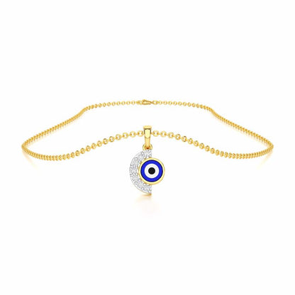 Sacred Watch Silver Pendant - Yellow Gold - Image 3