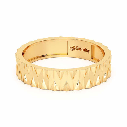 Noelle Silver Ring - Yellow Gold - Image 3