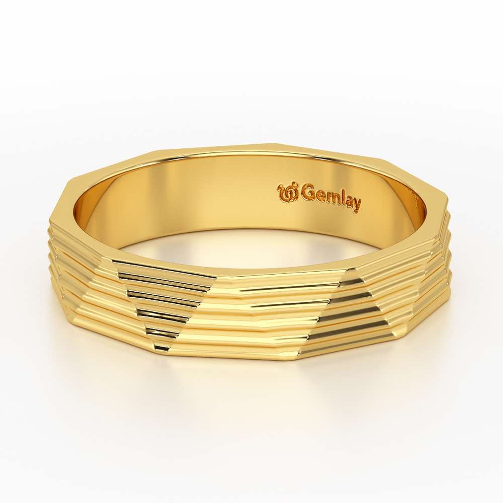 Sienna Silver Ring - Yellow Gold - Image 3