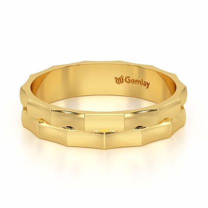 Odessa Silver Ring - Yellow Gold - Image 3