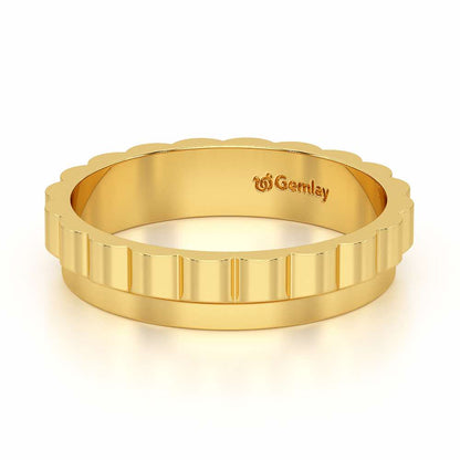 Delphine Silver Ring - Yellow Gold - Image 3