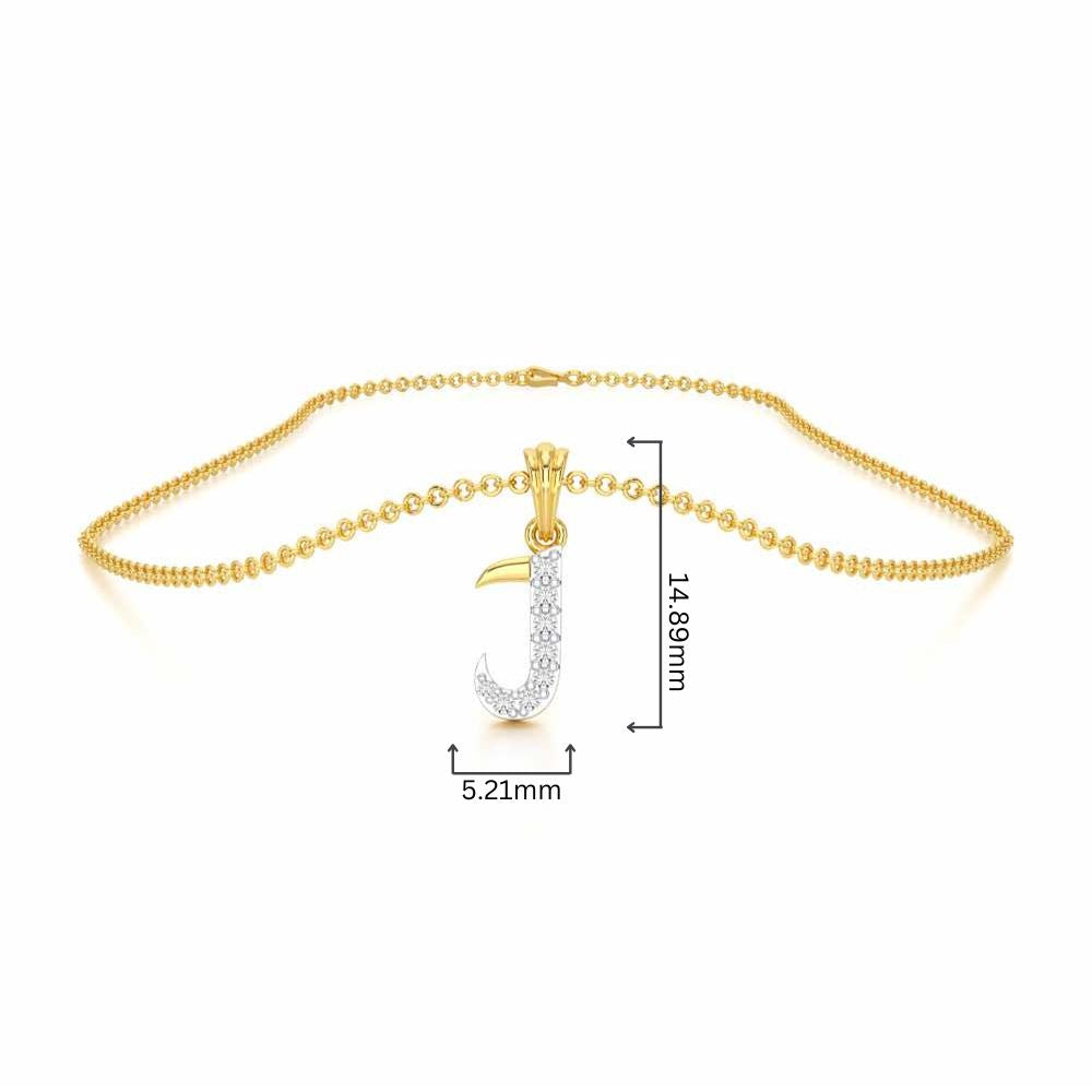 J-Luke Silver Pendant - Yellow Gold - Image 4