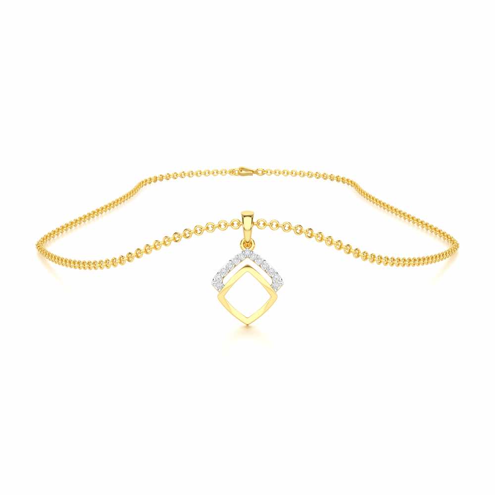 Celestial Eye Silver Pendant - Yellow Gold - Image 3