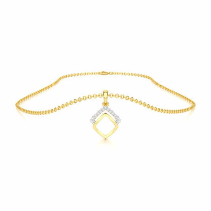 Celestial Eye Silver Pendant - Yellow Gold - Image 3