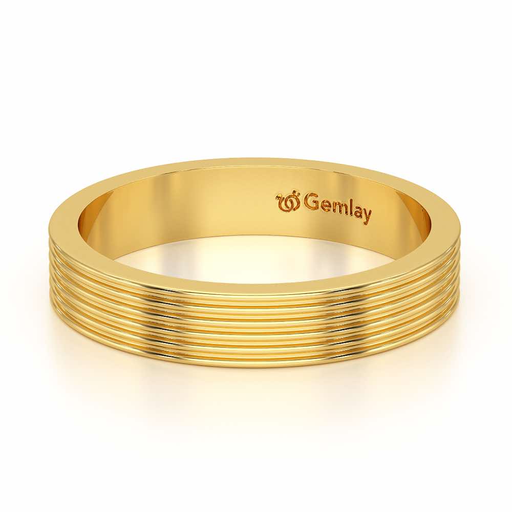 Felicity Silver Ring - Yellow Gold - Image 3