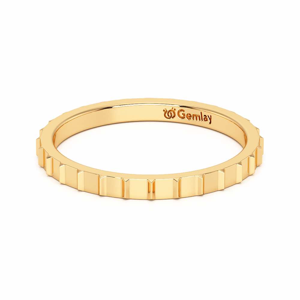 Alina Silver Ring - Yellow Gold - Image 3