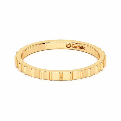 Alina Silver Ring - Yellow Gold - Image 3