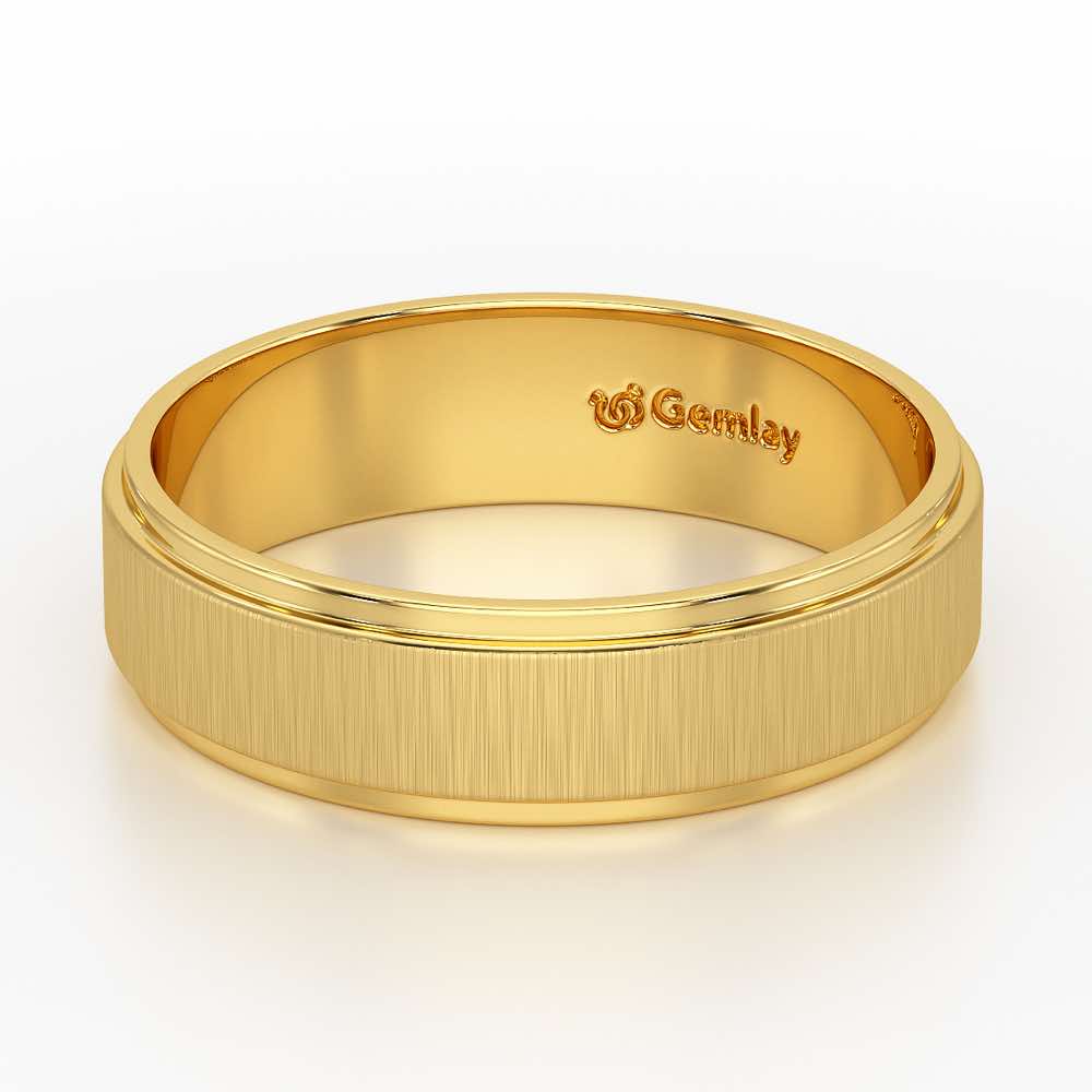 Ryker Glow Ring For Men - Yellow Gold - Image 3