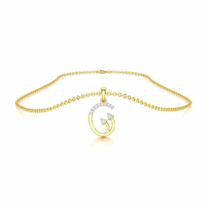 Radiant Show Silver Pendant - Yellow Gold - Image 3