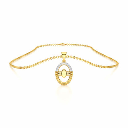 Trinetradhari Silver Pendant - Yellow Gold - Image 3
