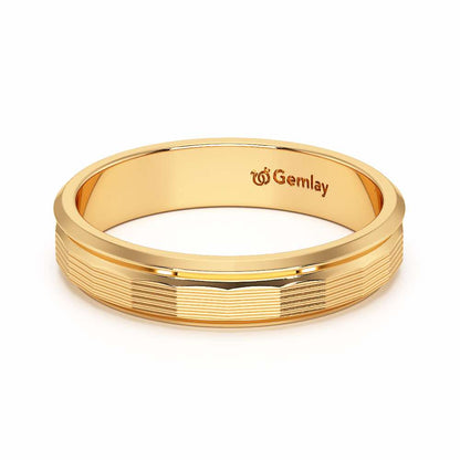 Elowen Silver Ring - Yellow Gold - Image 3