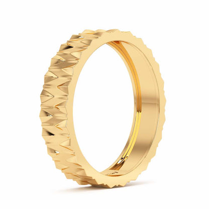 Noelle Silver Ring - Yellow Gold - Image 4