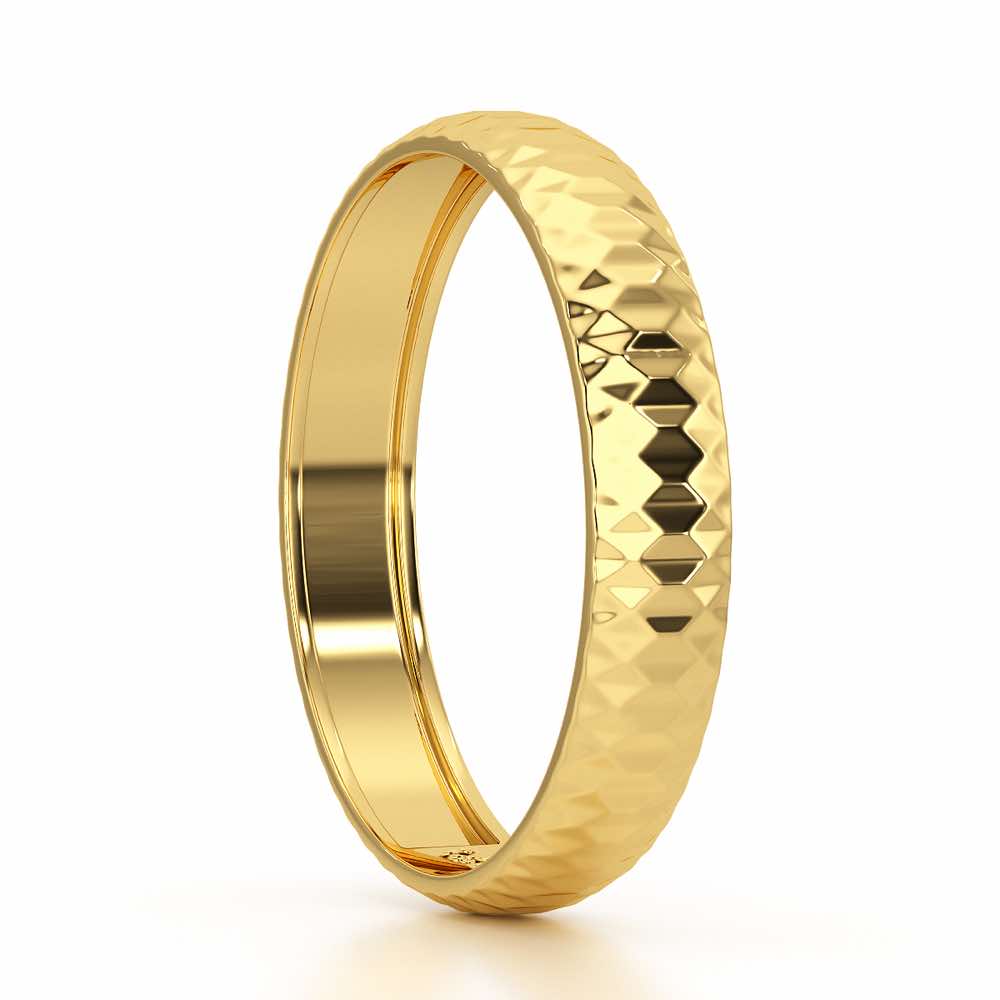 Ophelia Silver Ring - Yellow Gold - Image 4
