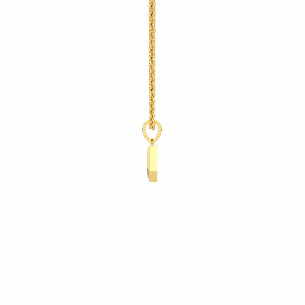 Gold Loop Gold Pendant - Yellow Gold - Image 4