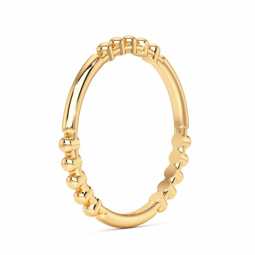 Vera Silver Ring - Yellow Gold - Image 4