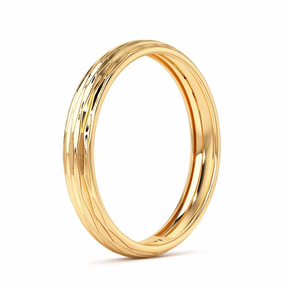 Victoria Silver Ring - Yellow Gold - Image 4