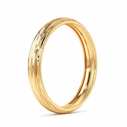 Victoria Silver Ring - Yellow Gold - Image 4