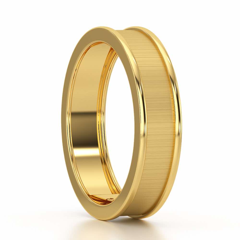 Camille Silver Ring - Yellow Gold - Image 4