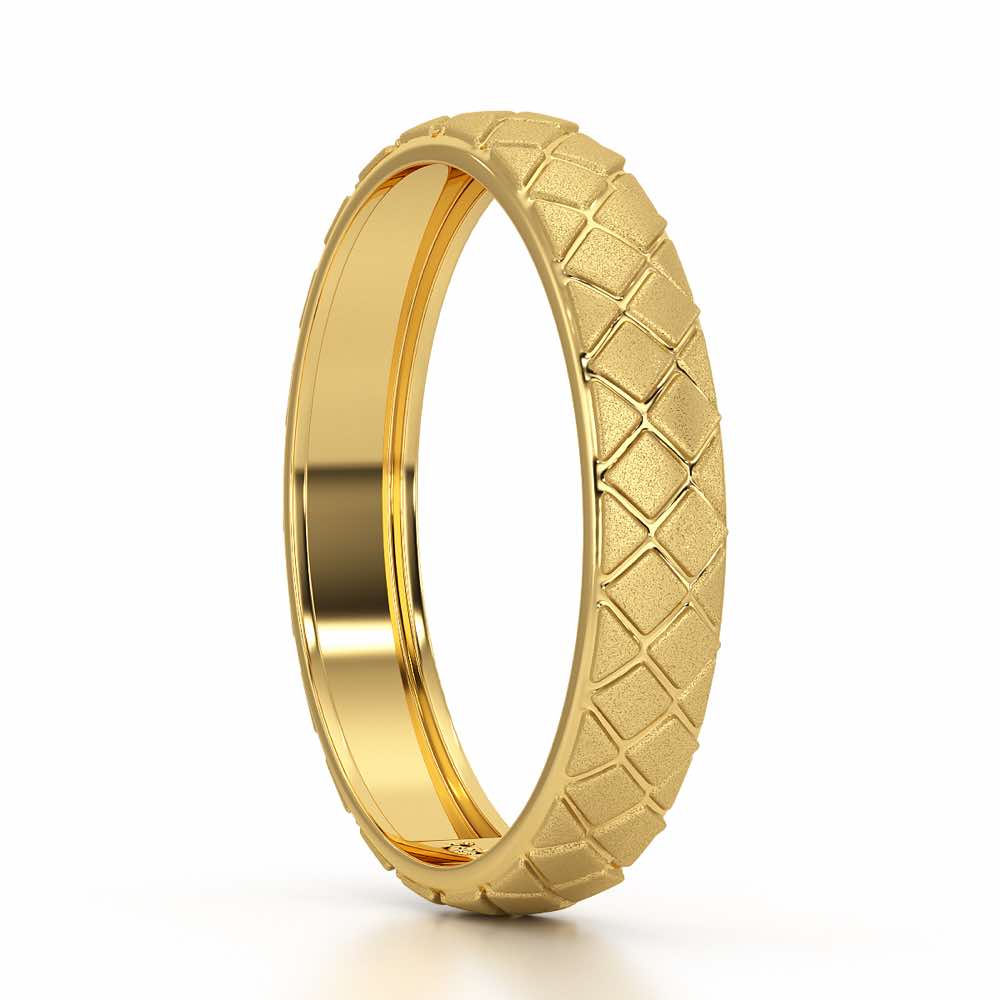 Marie Silver Ring - Yellow Gold - Image 4