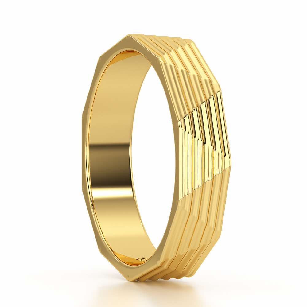 Sienna Silver Ring - Yellow Gold - Image 4