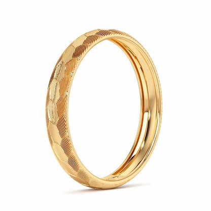 Lumi Silver Ring - Yellow Gold - Image 4
