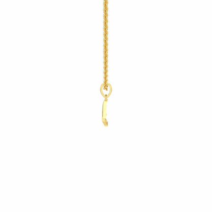 Fin Shine Gold Pendant - Yellow Gold - Image 4