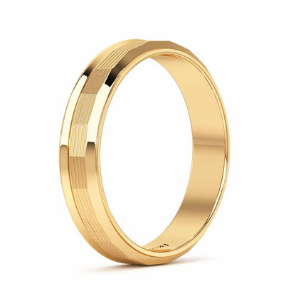 Elowen Silver Ring - Yellow Gold - Image 4