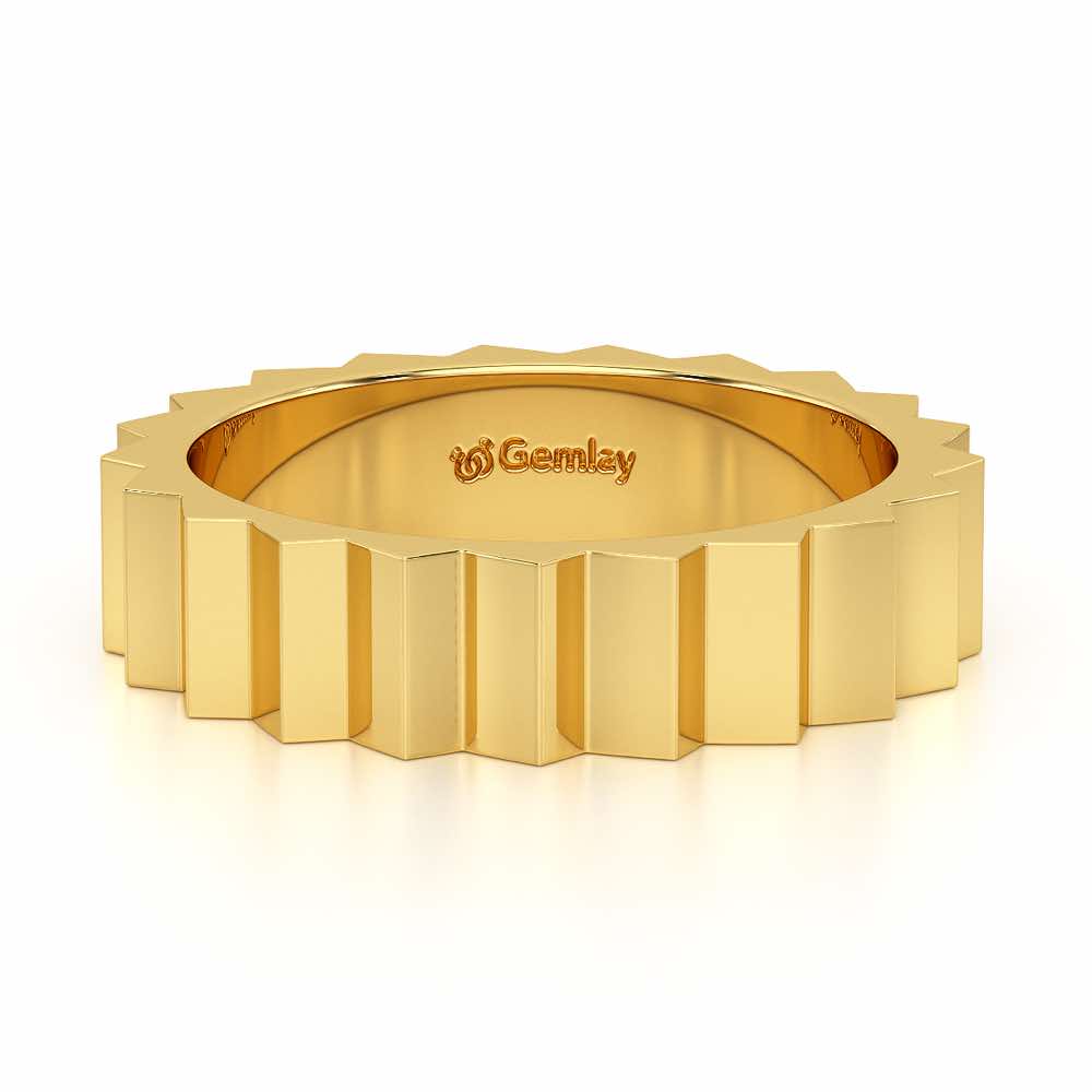 Selena Silver Ring - Yellow Gold - Image 5