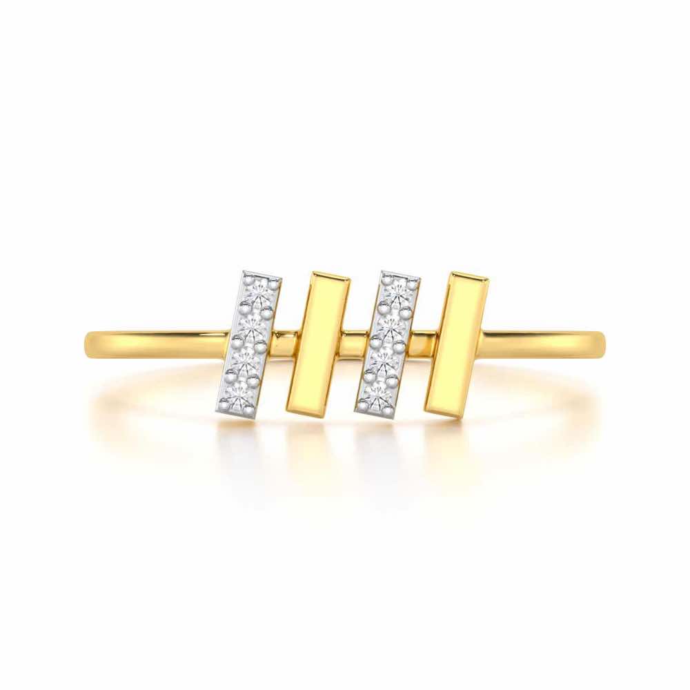 Precious Passion Silver Ring - Yellow Gold - Image 5