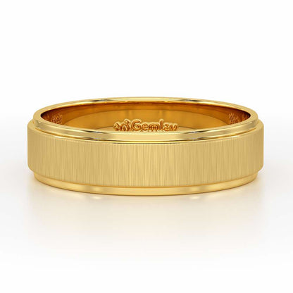 Ryker Glow Ring For Men - Yellow Gold - Image 5