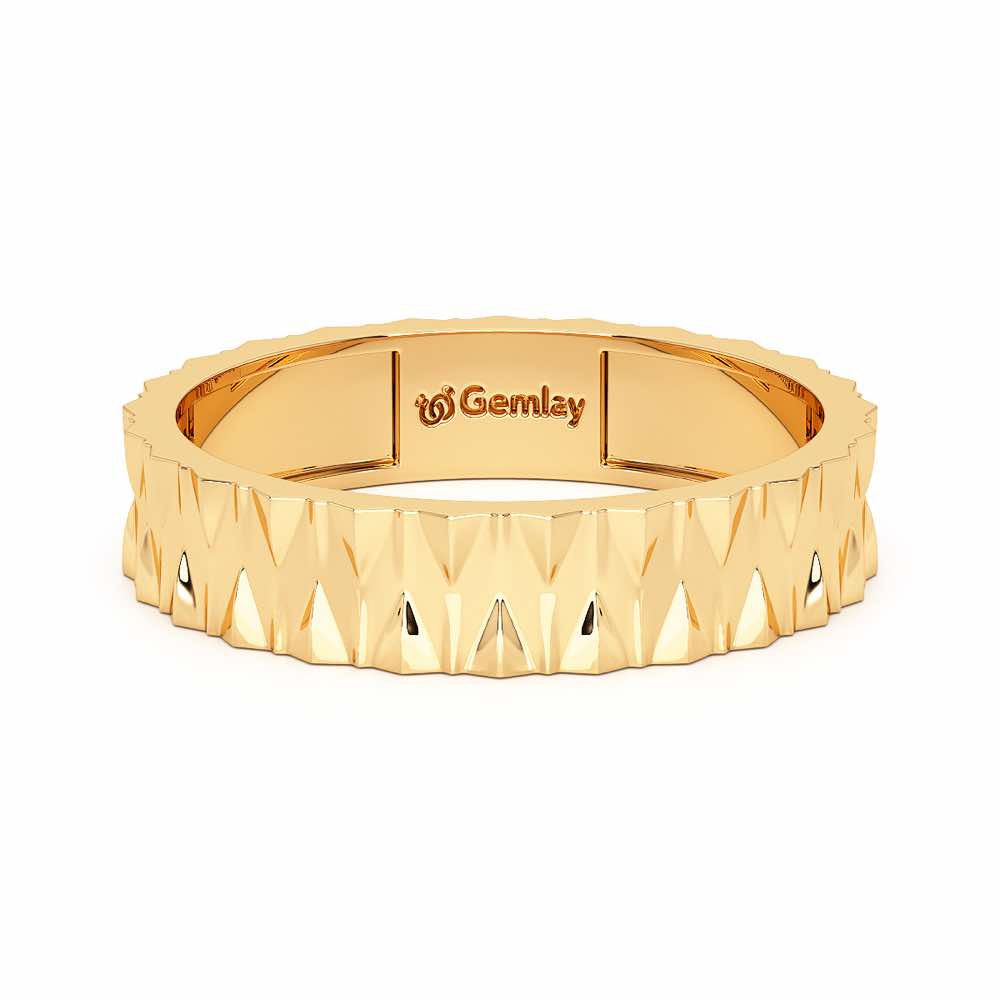 Noelle Silver Ring - Yellow Gold - Image 5