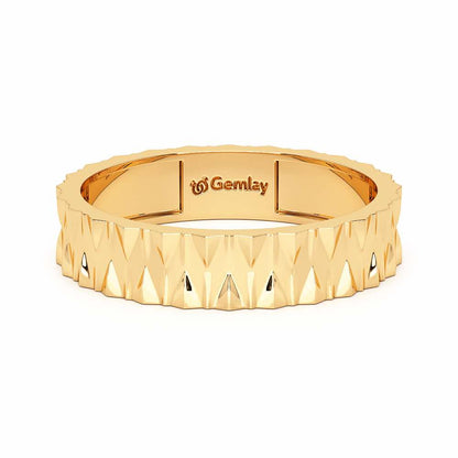 Noelle Silver Ring - Yellow Gold - Image 5