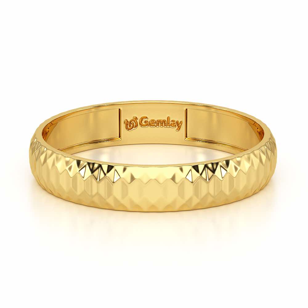Ophelia Silver Ring - Yellow Gold - Image 5